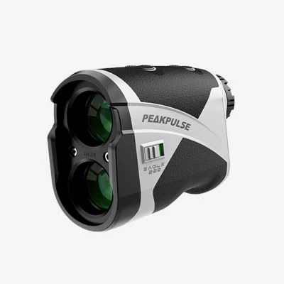 Pencari Jarak Laser Golf 7 darjah Super Lebar FOV Dengan Ketepatan Tinggi Mengunci Tiang Bendera Fungsi Getaran Mod Cerun Imbasan Berterusan